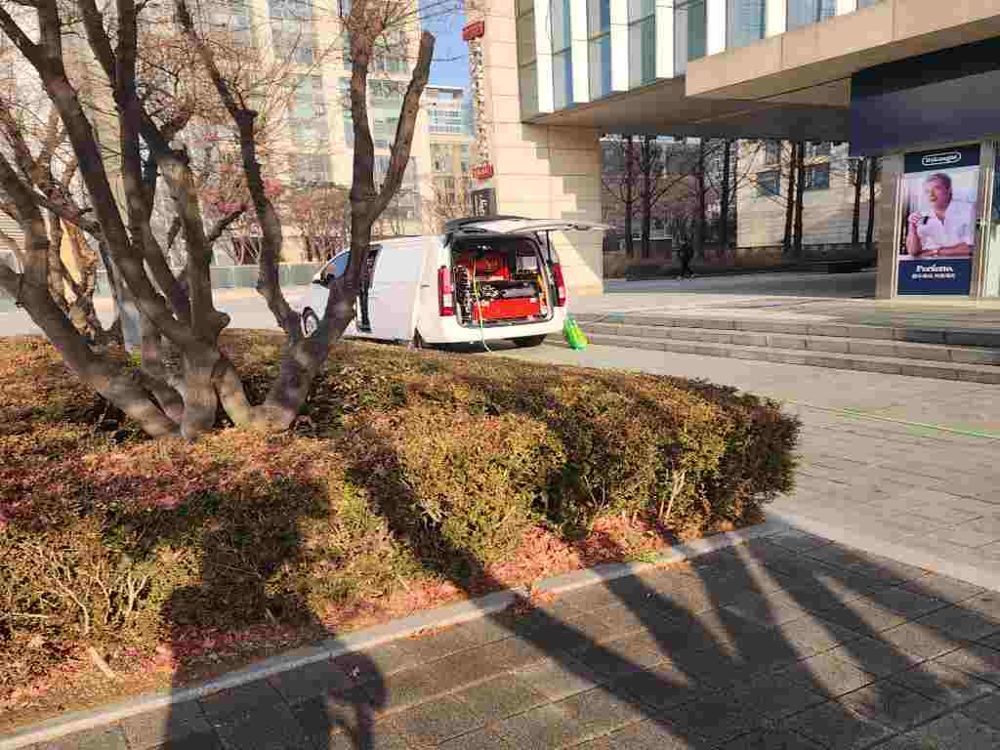 광진구 상가 건물 고압세척 출동